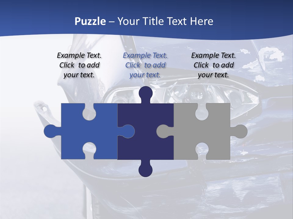 Traffic Street Tire PowerPoint Template