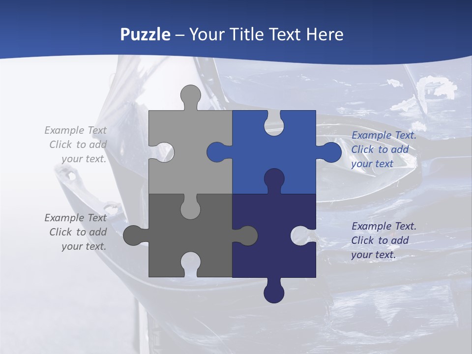 Traffic Street Tire PowerPoint Template