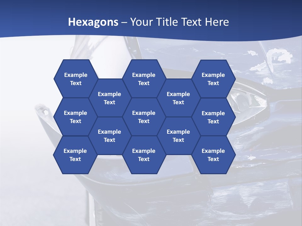 Traffic Street Tire PowerPoint Template