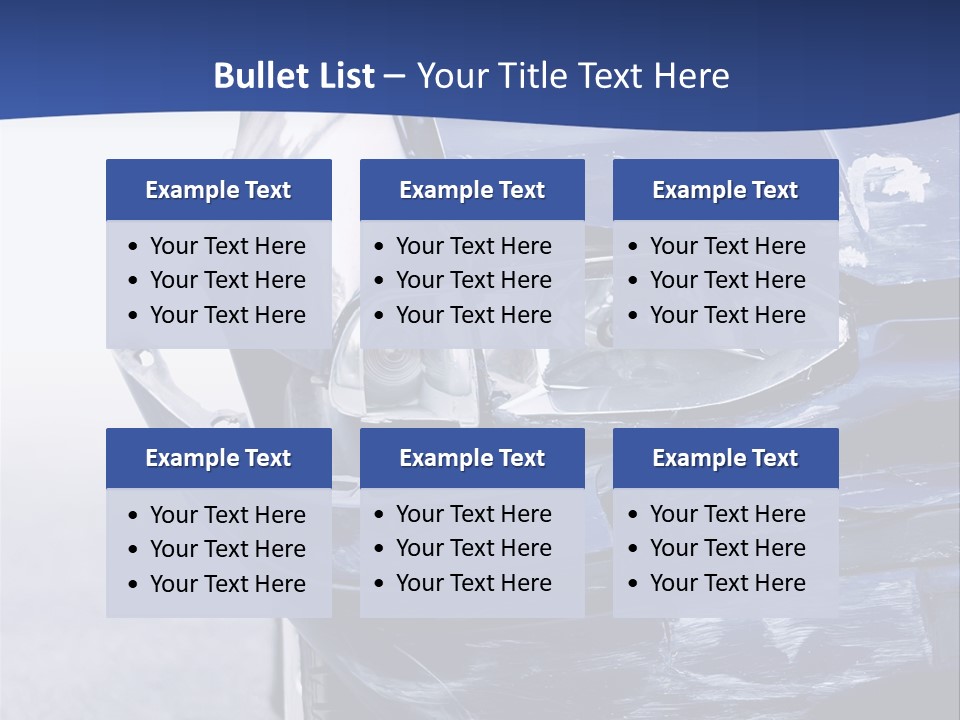 Traffic Street Tire PowerPoint Template
