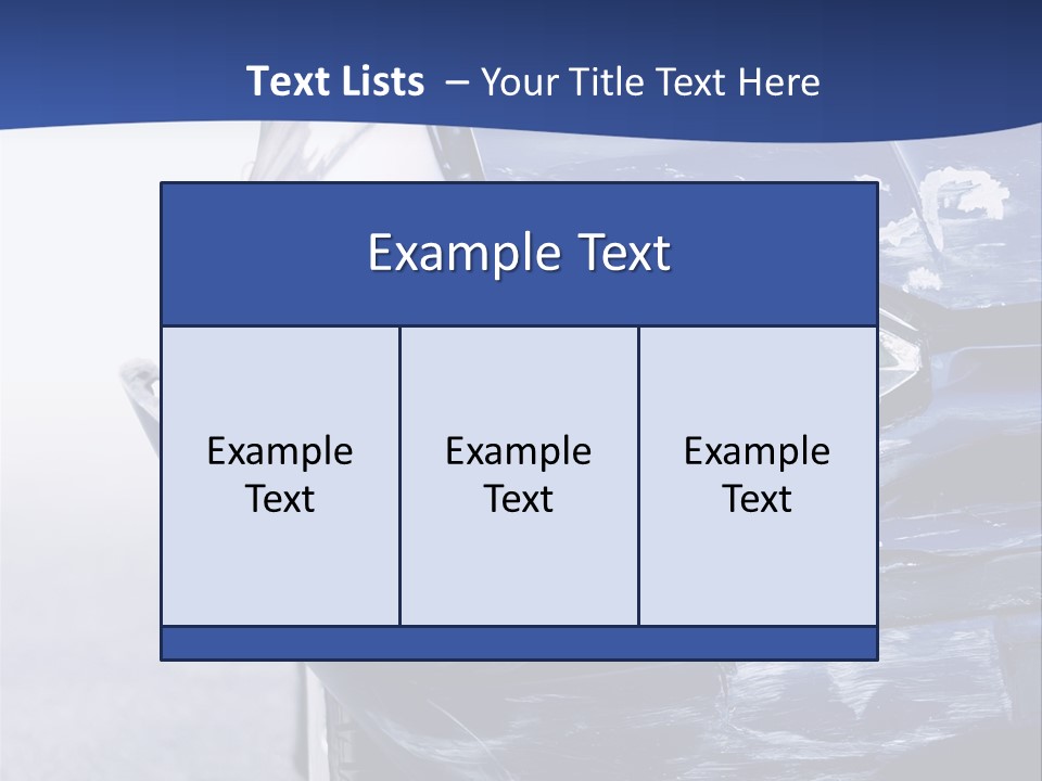 Traffic Street Tire PowerPoint Template