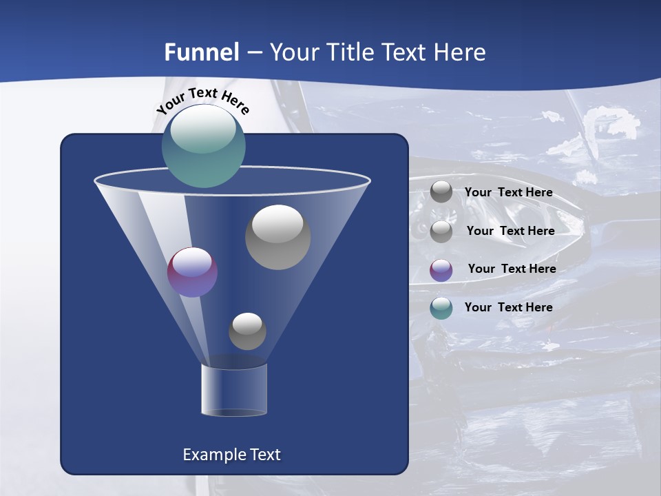 Traffic Street Tire PowerPoint Template