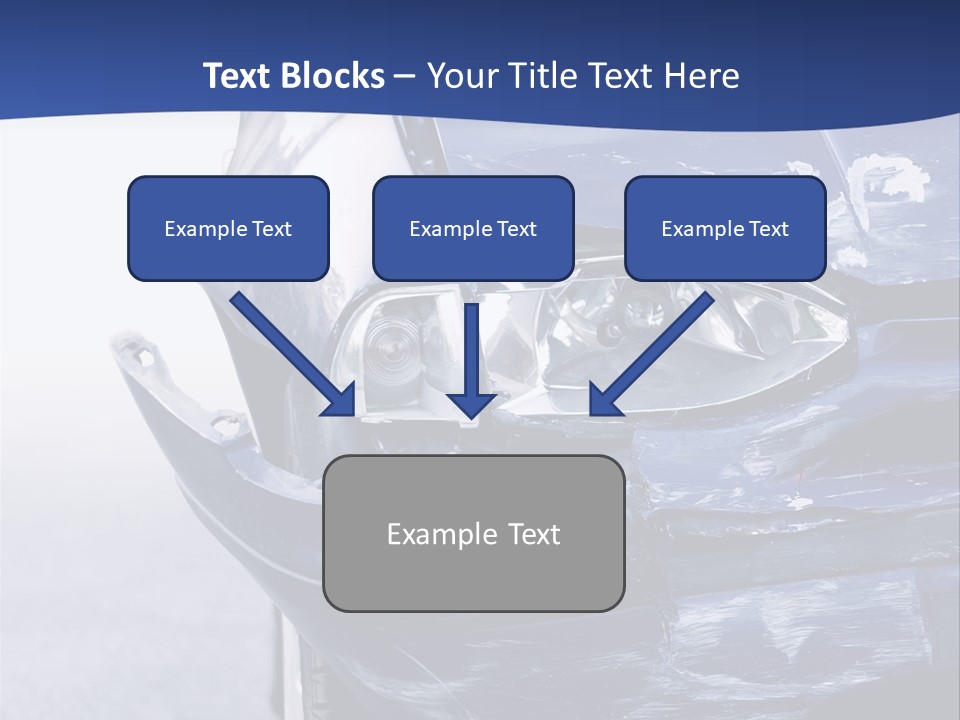 Traffic Street Tire PowerPoint Template