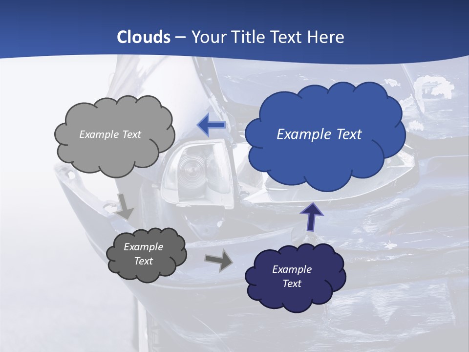 Traffic Street Tire PowerPoint Template
