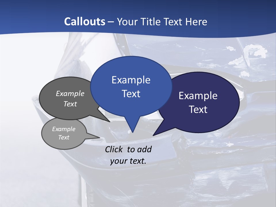 Traffic Street Tire PowerPoint Template