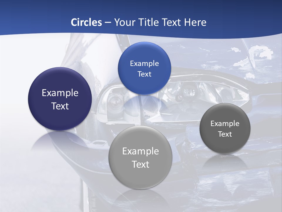 Traffic Street Tire PowerPoint Template