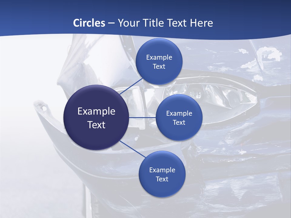 Traffic Street Tire PowerPoint Template