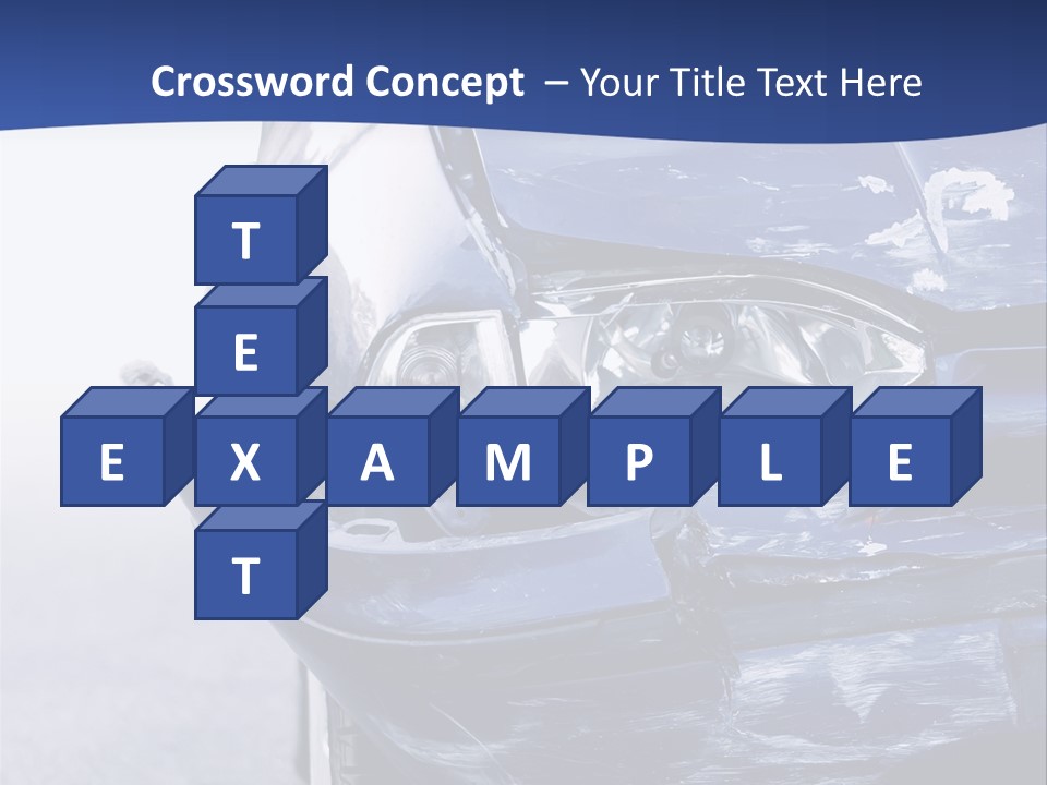 Traffic Street Tire PowerPoint Template