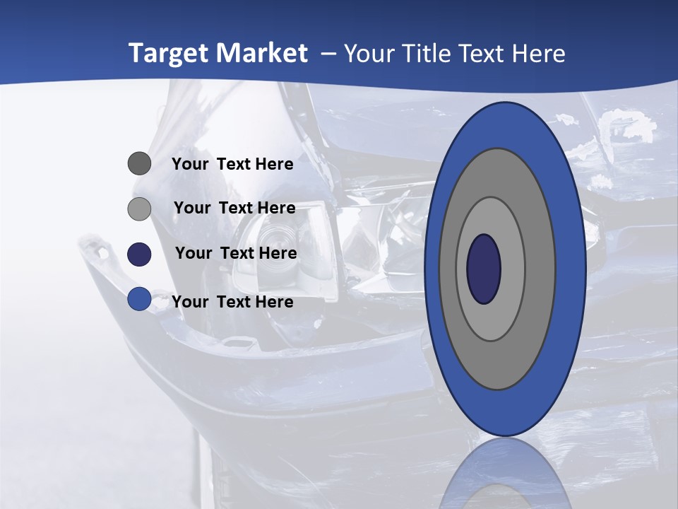 Traffic Street Tire PowerPoint Template