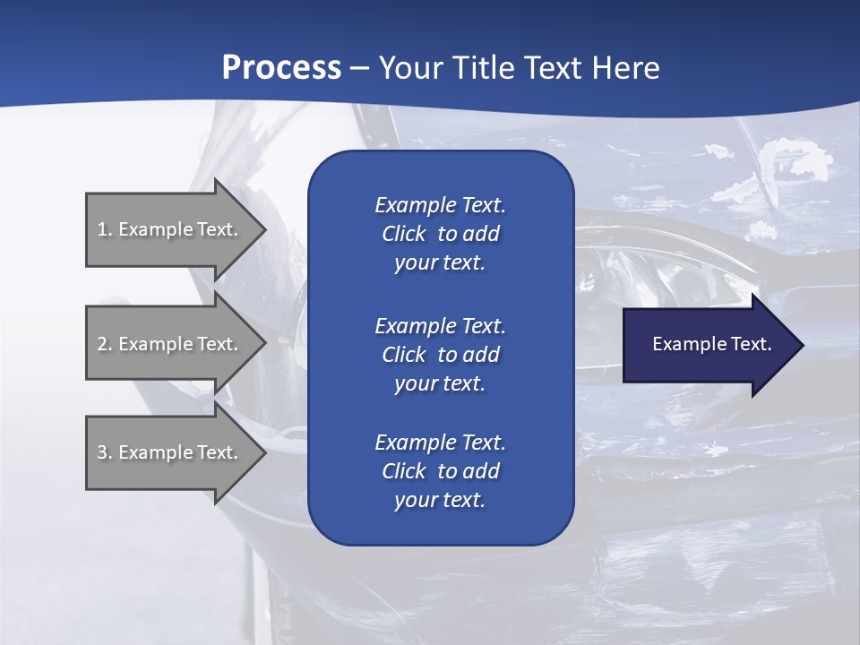 Traffic Street Tire PowerPoint Template