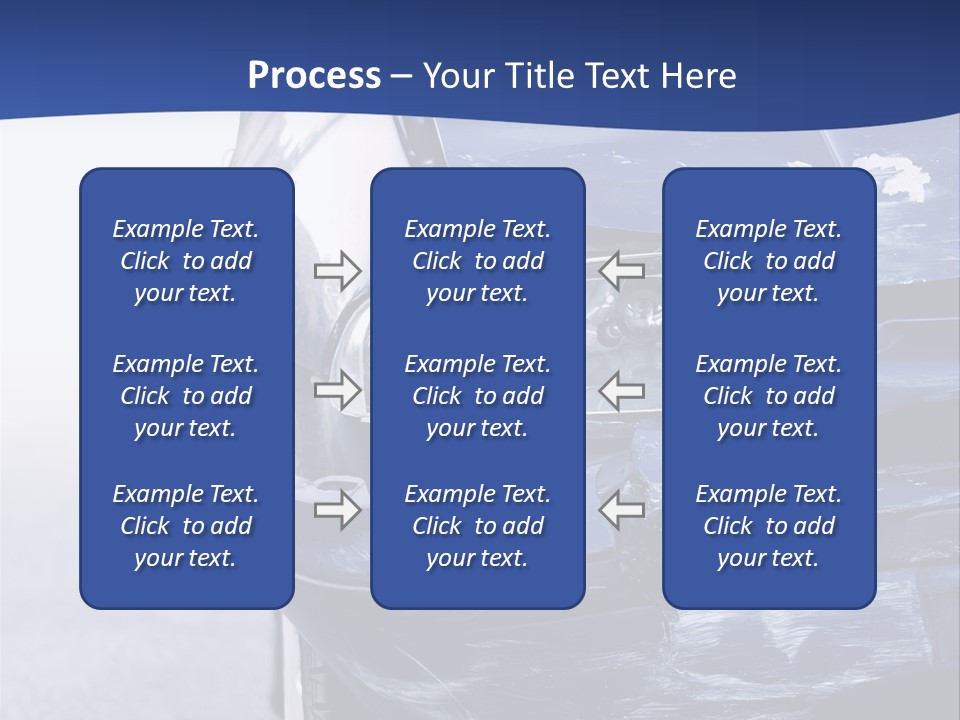 Traffic Street Tire PowerPoint Template