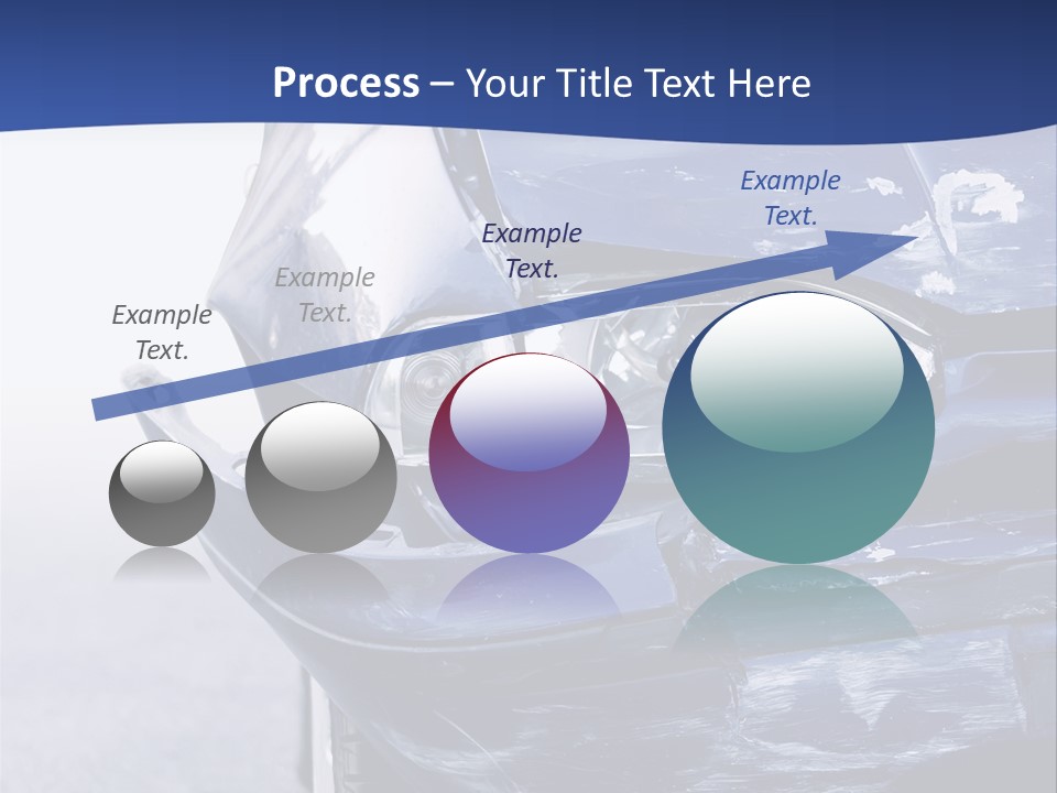Traffic Street Tire PowerPoint Template