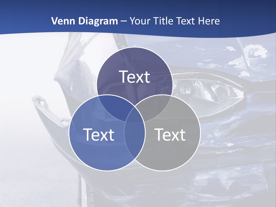 Traffic Street Tire PowerPoint Template