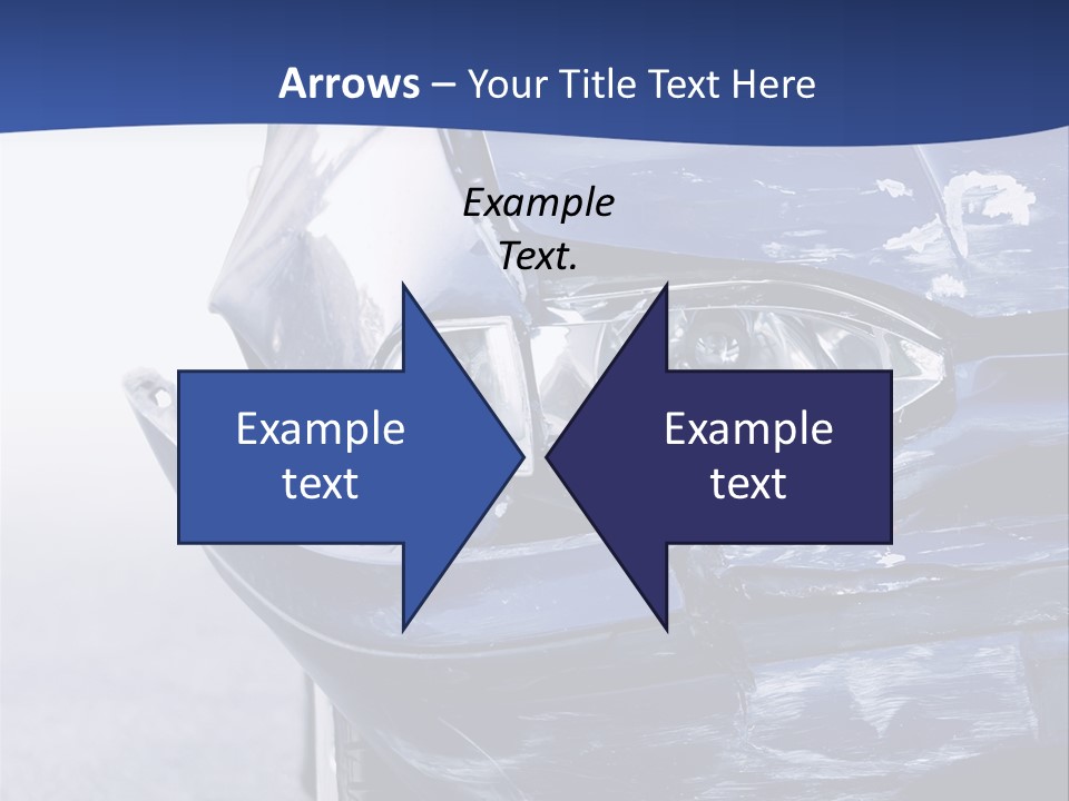 Traffic Street Tire PowerPoint Template