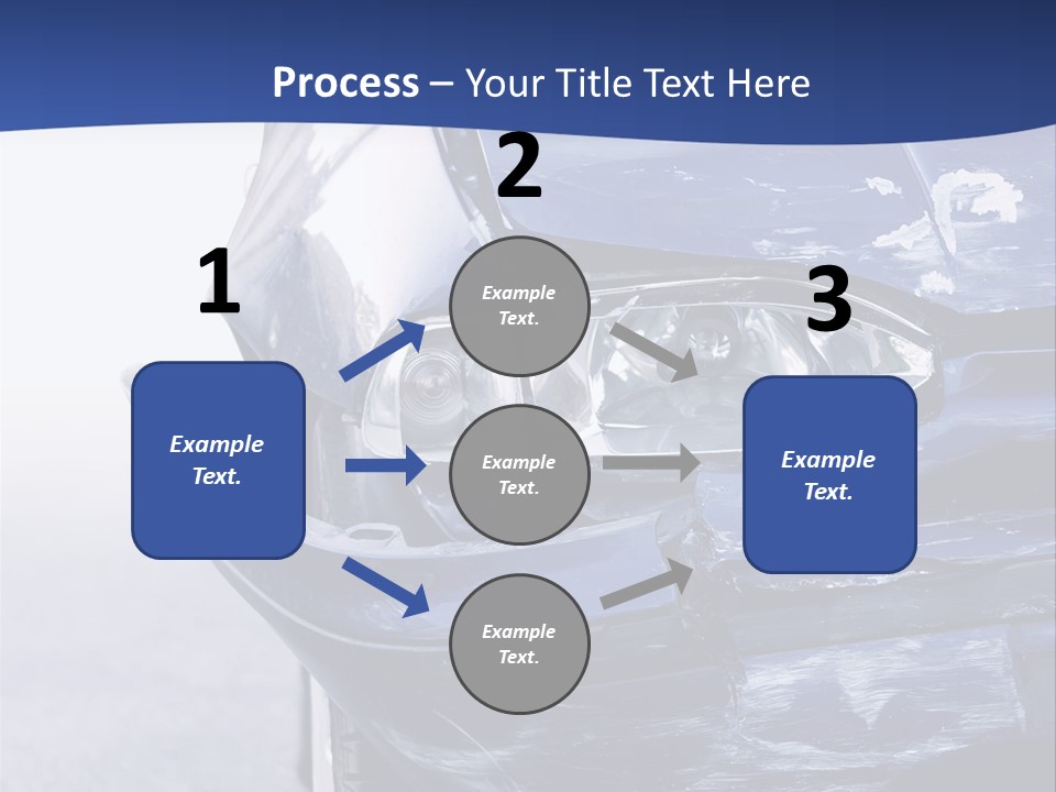 Traffic Street Tire PowerPoint Template