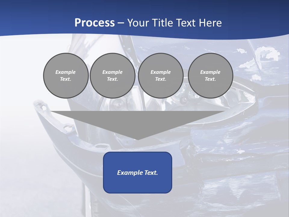 Traffic Street Tire PowerPoint Template