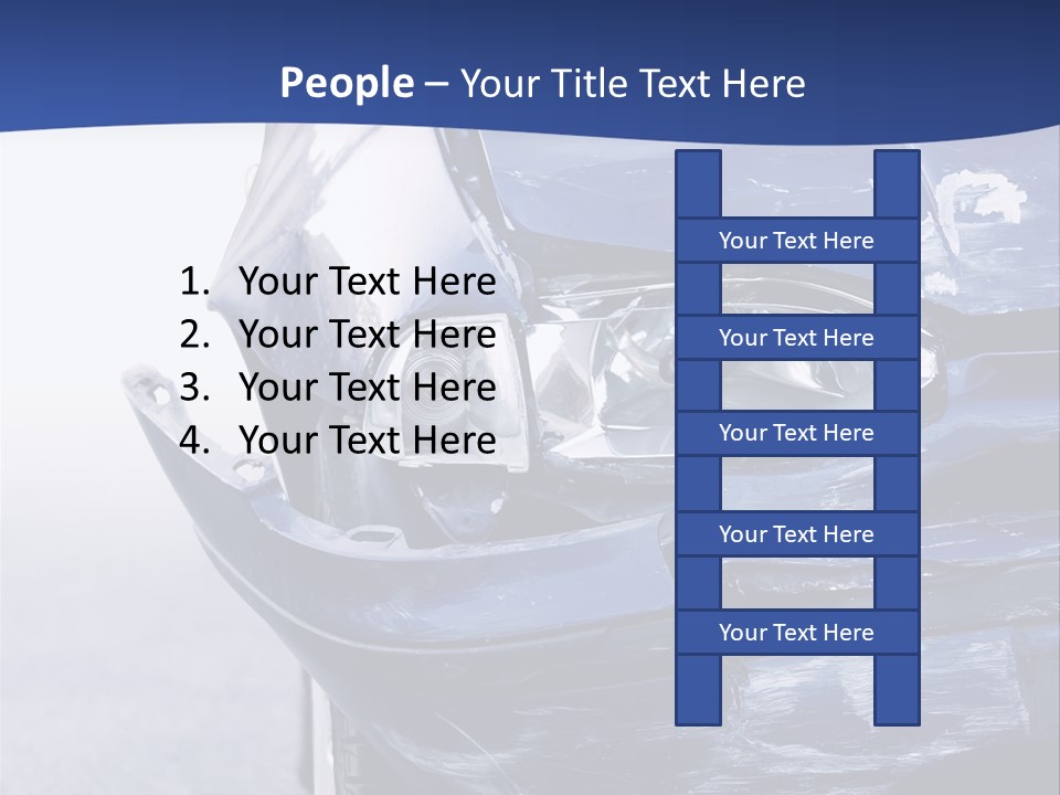 Traffic Street Tire PowerPoint Template