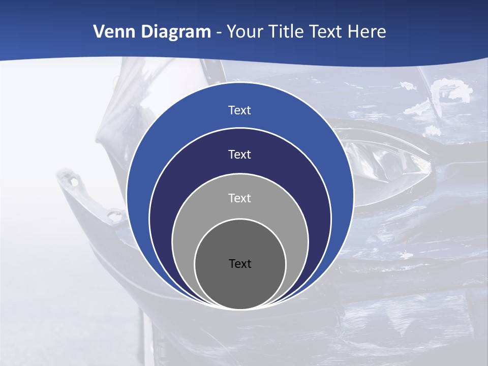 Traffic Street Tire PowerPoint Template