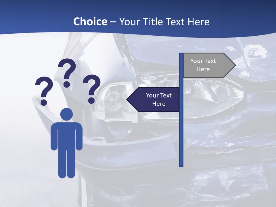 Traffic Street Tire PowerPoint Template