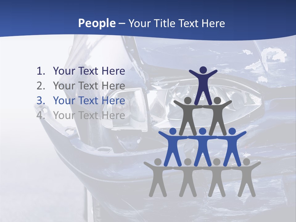 Traffic Street Tire PowerPoint Template