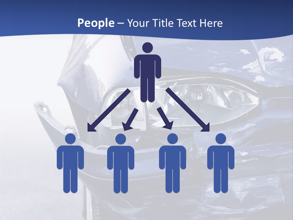 Traffic Street Tire PowerPoint Template