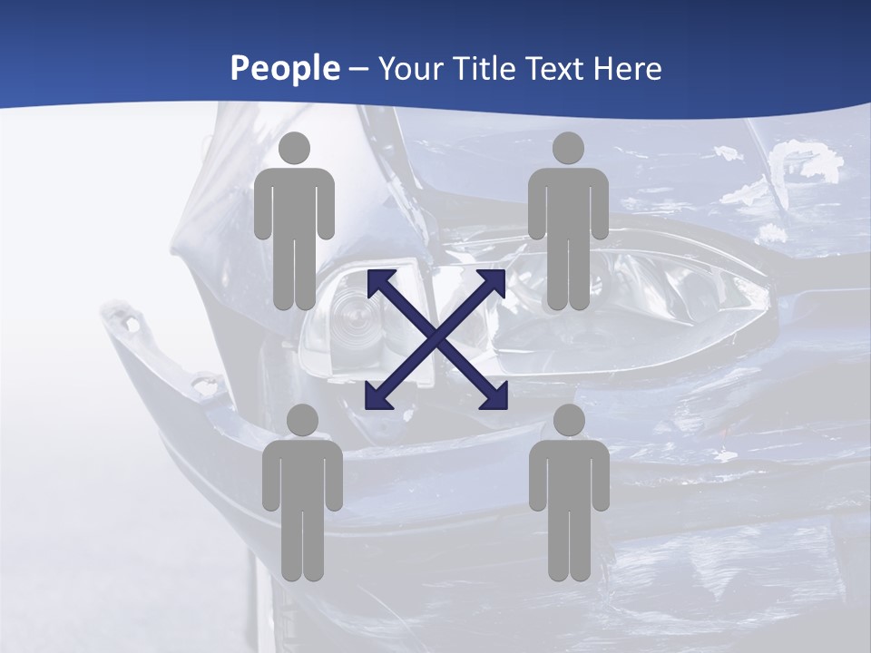 Traffic Street Tire PowerPoint Template