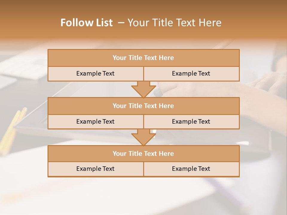 Industry Table Idea PowerPoint Template