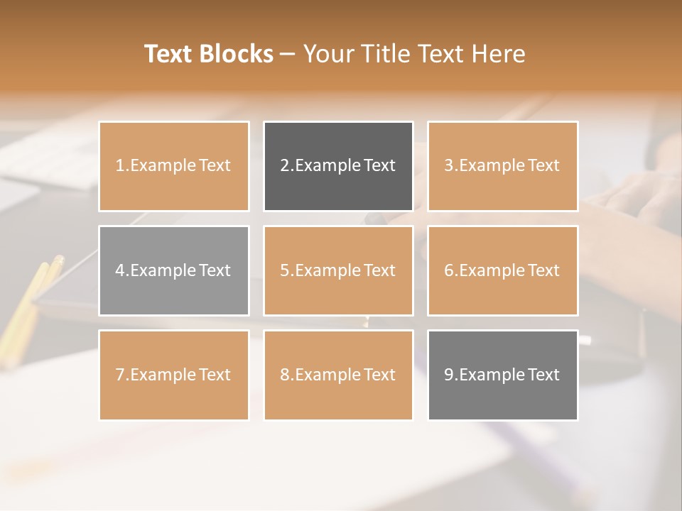 Industry Table Idea PowerPoint Template