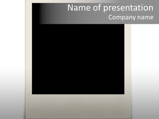 Print Design Nobody PowerPoint Template