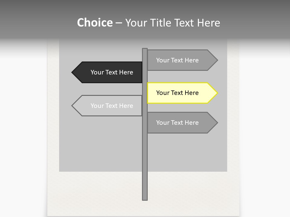 Print Design Nobody PowerPoint Template