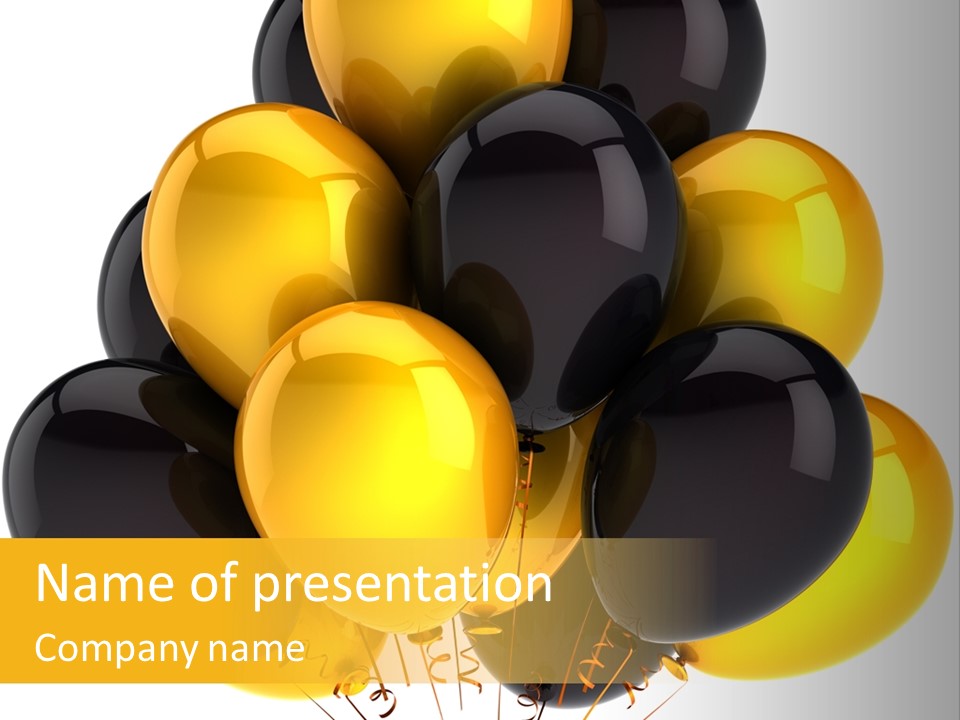 Multicolor Marketing Gift PowerPoint Template