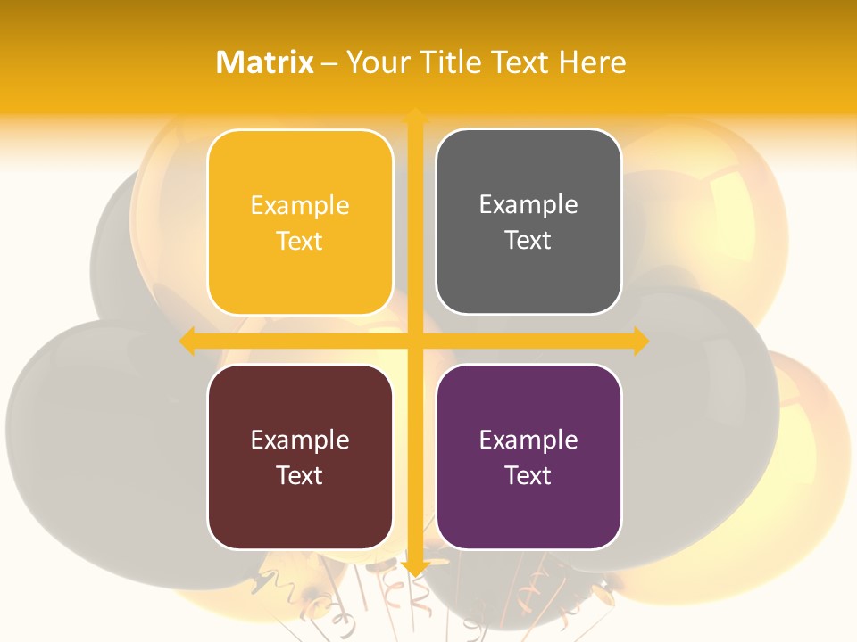 Multicolor Marketing Gift PowerPoint Template