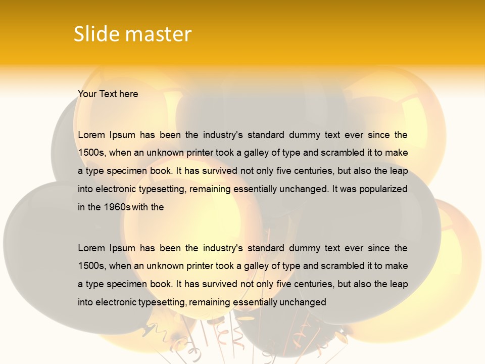 Multicolor Marketing Gift PowerPoint Template