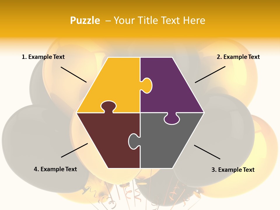 Multicolor Marketing Gift PowerPoint Template