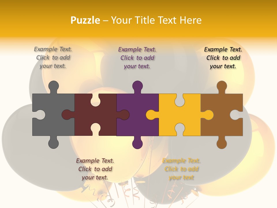 Multicolor Marketing Gift PowerPoint Template