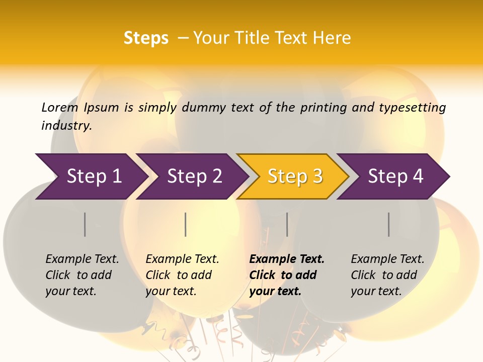 Multicolor Marketing Gift PowerPoint Template