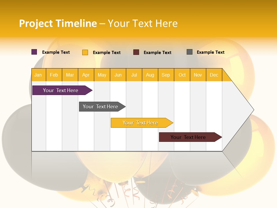 Multicolor Marketing Gift PowerPoint Template