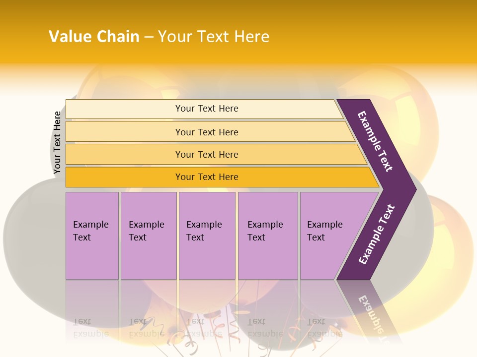 Multicolor Marketing Gift PowerPoint Template