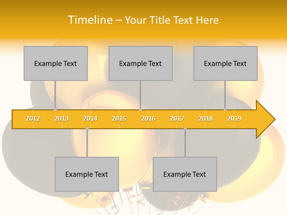 Multicolor Marketing Gift PowerPoint Template