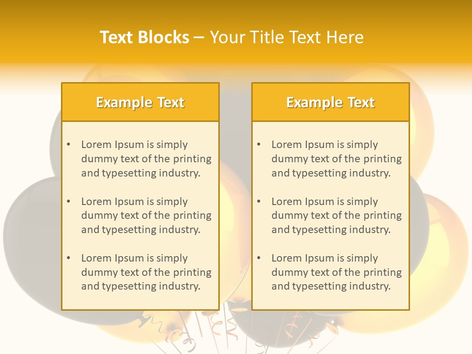 Multicolor Marketing Gift PowerPoint Template