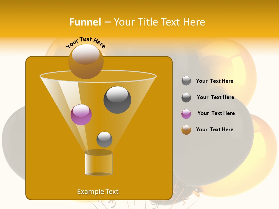 Multicolor Marketing Gift PowerPoint Template