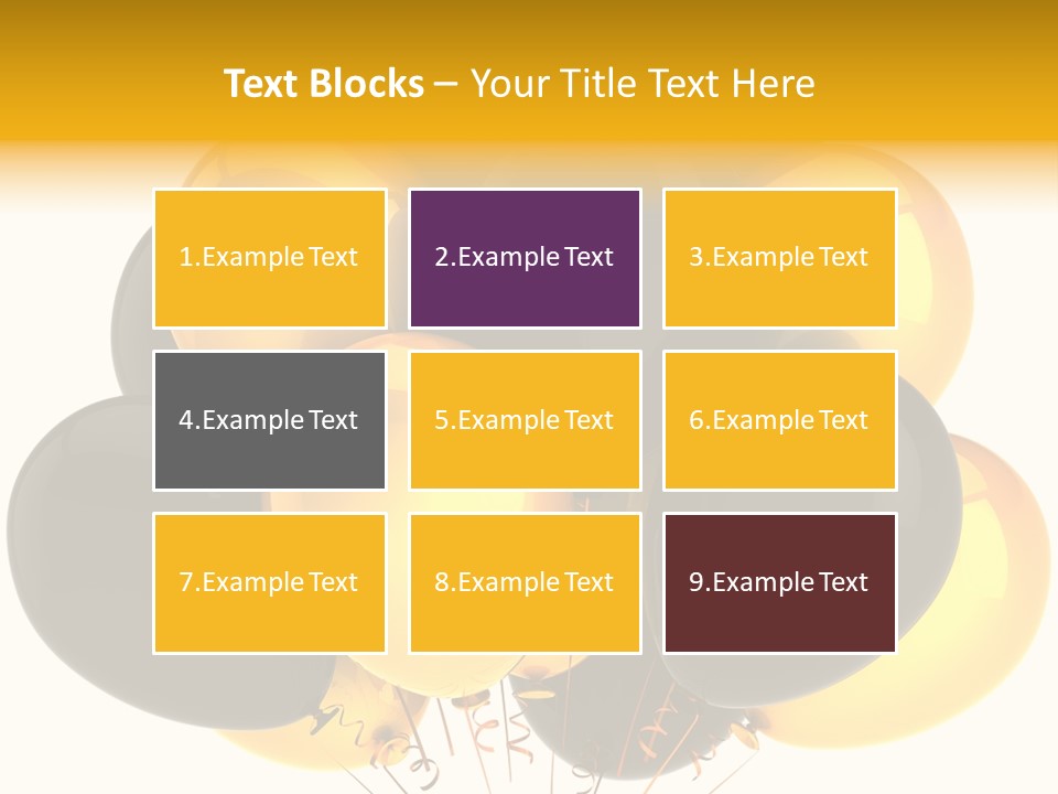 Multicolor Marketing Gift PowerPoint Template