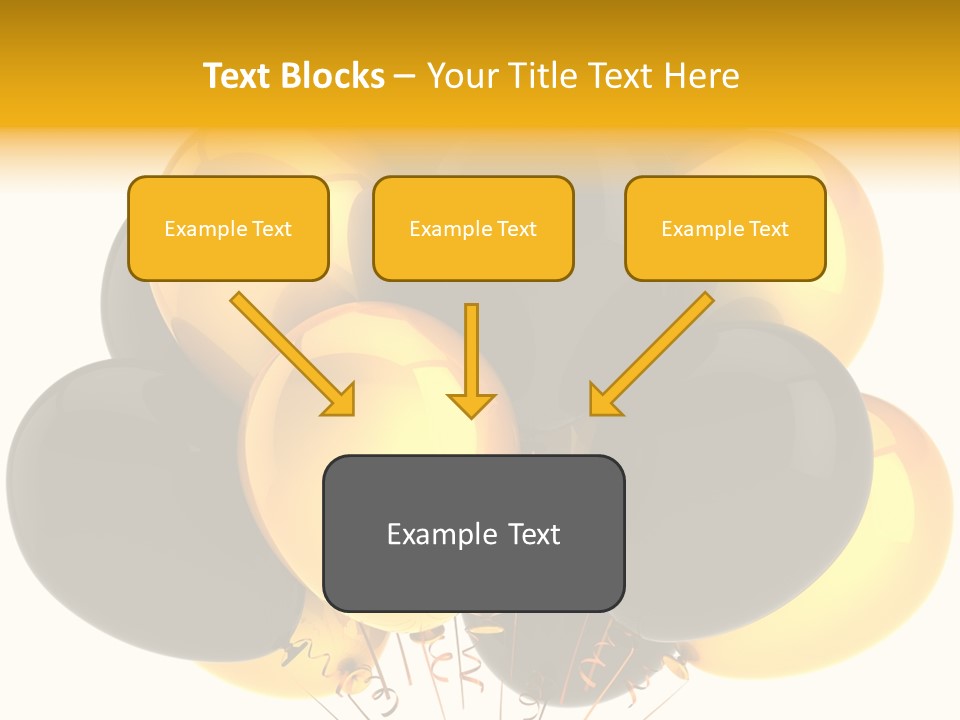 Multicolor Marketing Gift PowerPoint Template