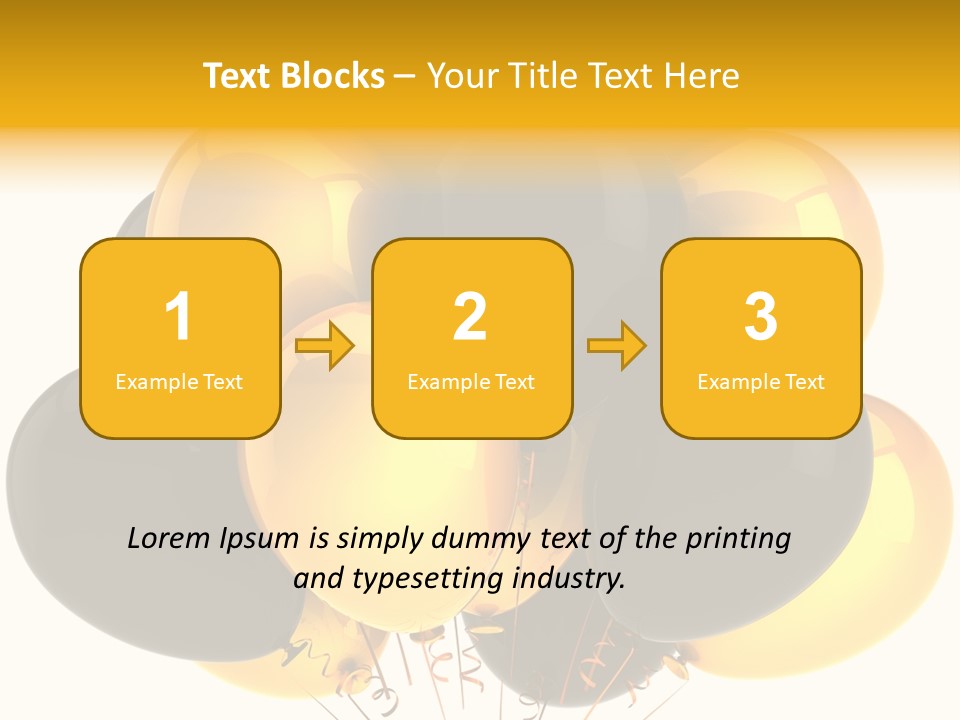 Multicolor Marketing Gift PowerPoint Template