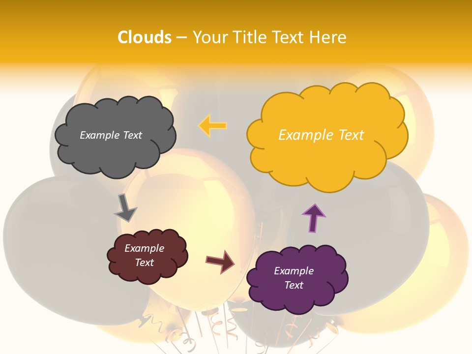 Multicolor Marketing Gift PowerPoint Template