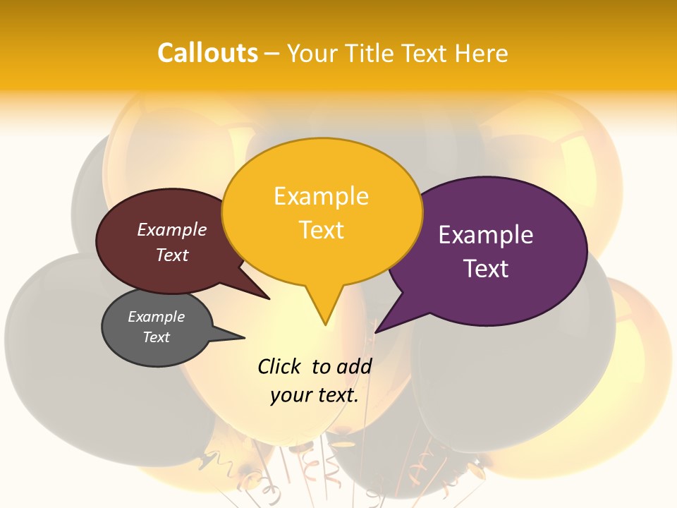 Multicolor Marketing Gift PowerPoint Template