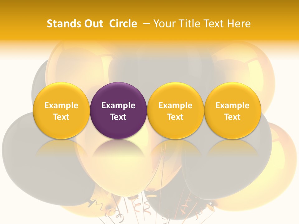 Multicolor Marketing Gift PowerPoint Template