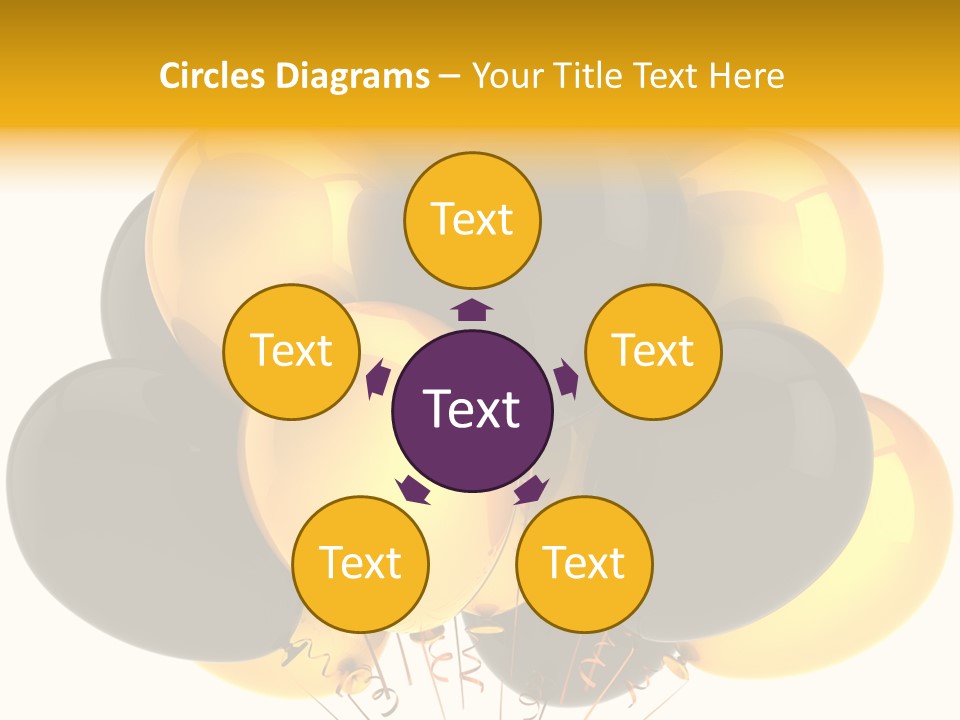 Multicolor Marketing Gift PowerPoint Template