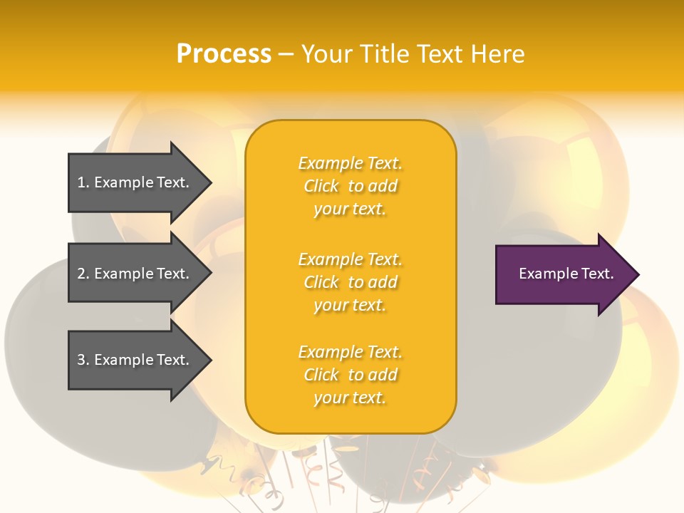 Multicolor Marketing Gift PowerPoint Template