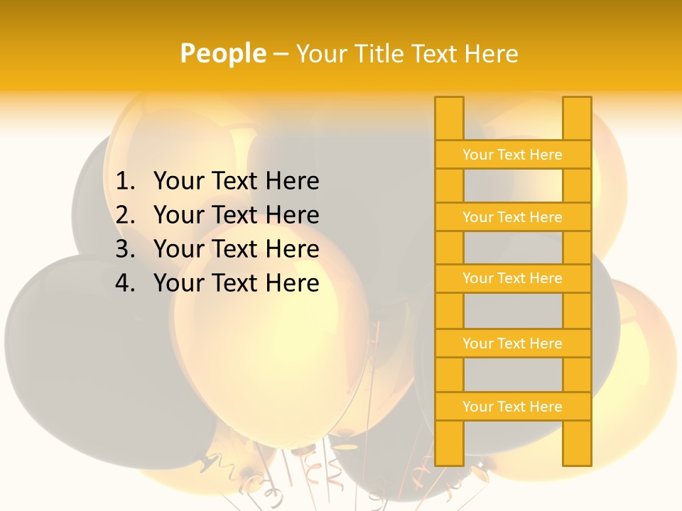 Multicolor Marketing Gift PowerPoint Template